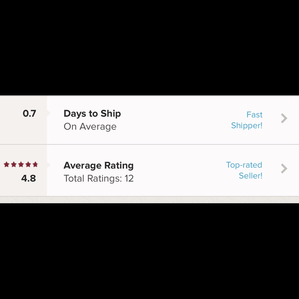 FAST SHIPPER!